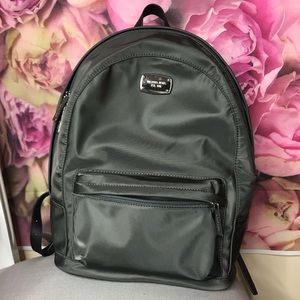 NWT Michael Kors Jet Set Graphite Lg Backpack